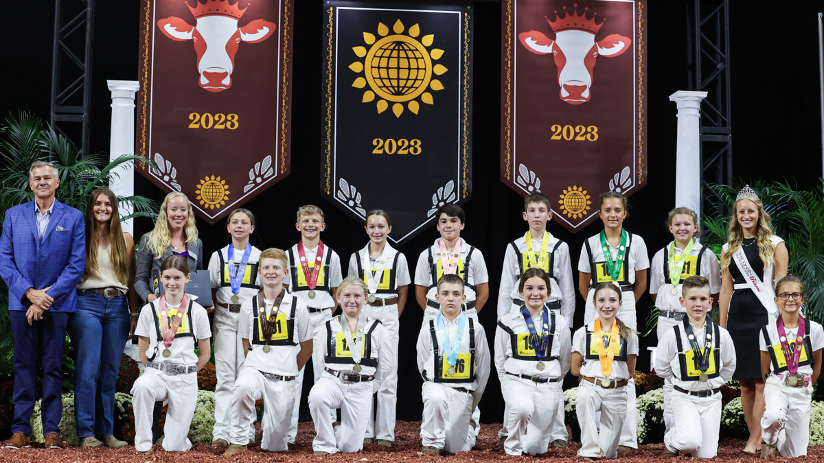 Youth Fitting & Showmanship World Dairy Expo